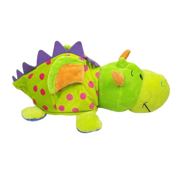 Jay At Play FlipaZoo Imogen Dragon Persephone Unicorn 2 In 1 Plush Stuffed Toy - Picture 3 of 13